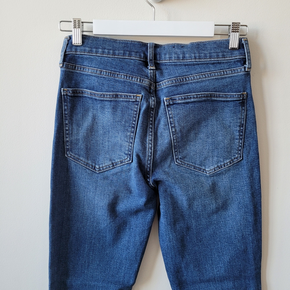 GAP Womens Cigarette High Rise Blue Jeans Size 4 - Picture 5 of 7